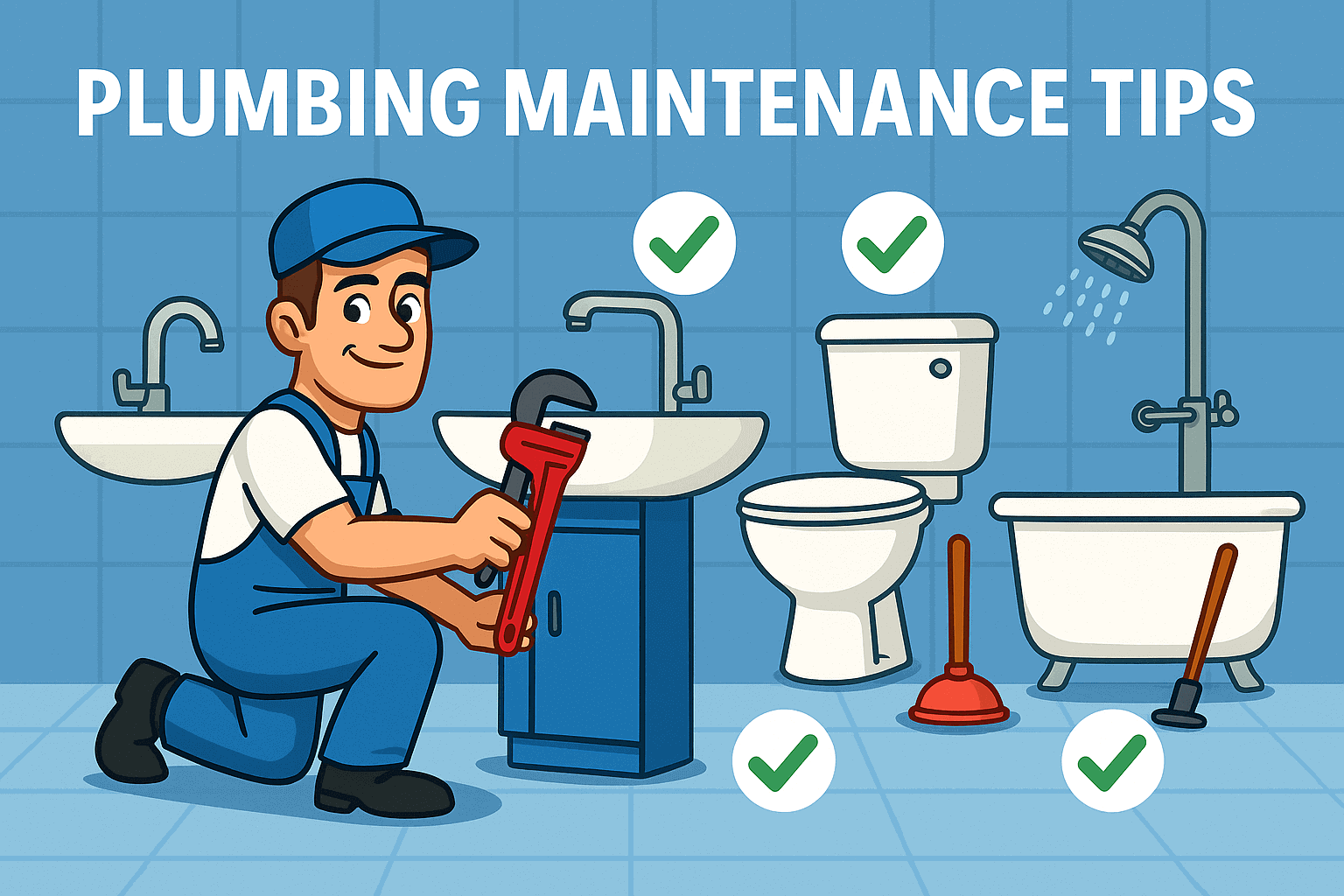 Seasonal home plumbing maintenance checklist for homeowners