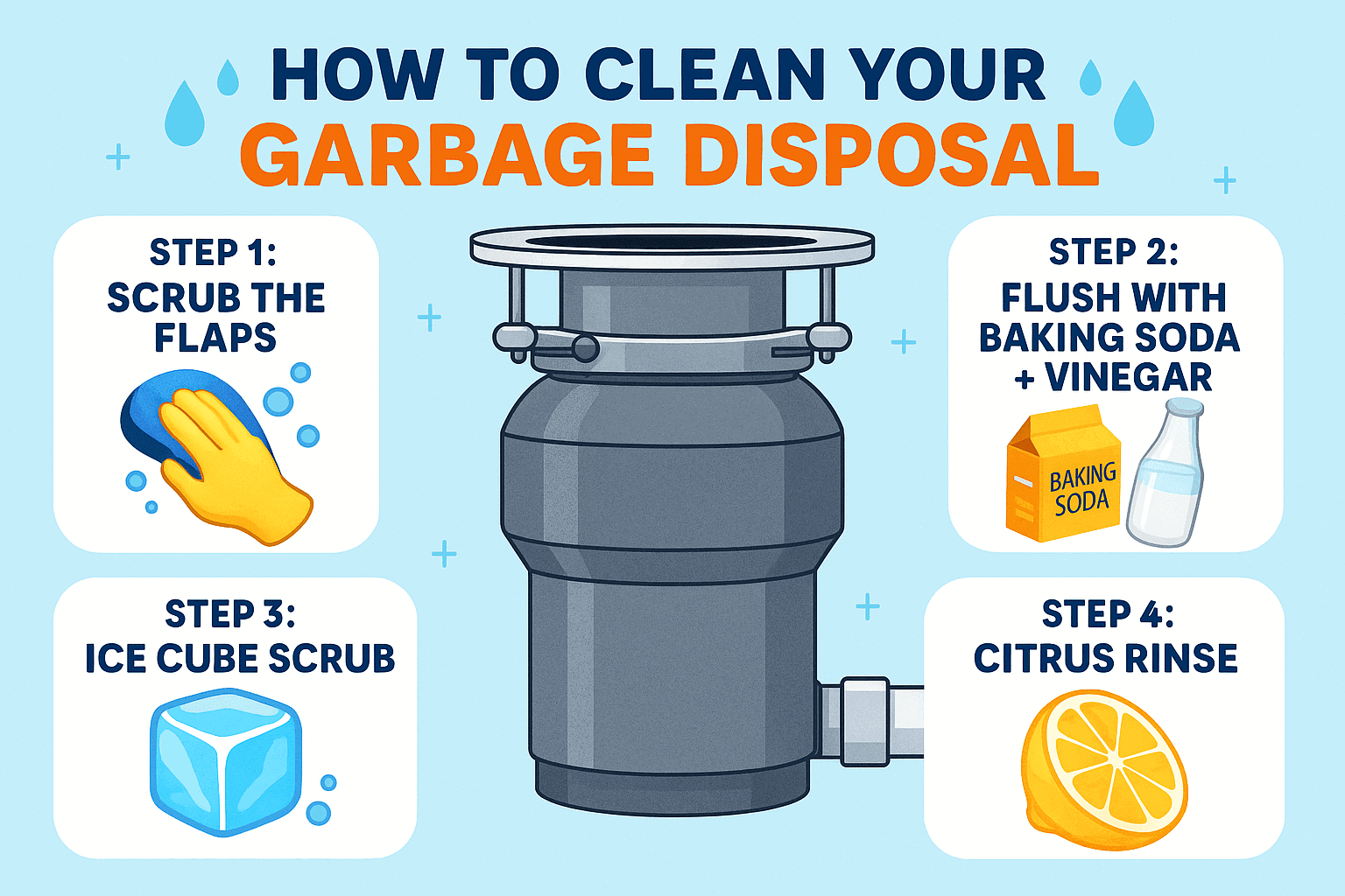How to Clean Your Garbage Disposal (The Right Way) 🧼🌀